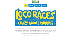 Desktop Screenshot of locoraces.com